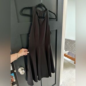Freshly dry cleaned black mini dress!